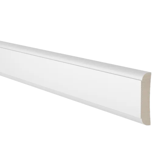 Allmogefoder vitmålad furu 15x69 mm, 4400 mm