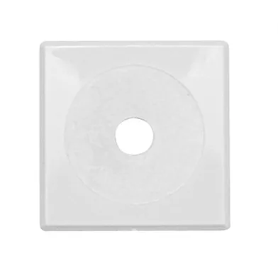 Täckbricka 12-16 mm vit, enkel