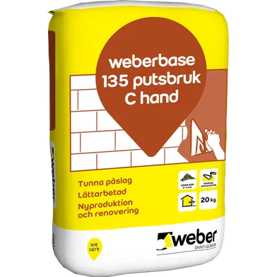 Putsbruk C Hand Base 135 20 kg