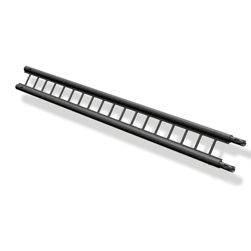 Lobas Snöglidhinder 1 m, Svart