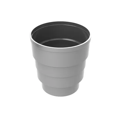 Muff till renstratt, Silvermetallic