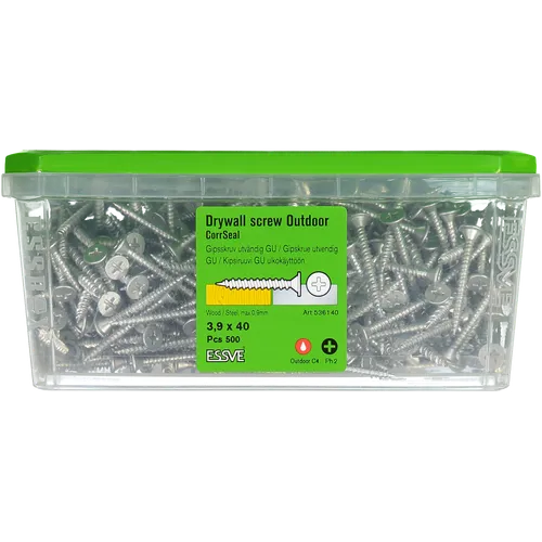 Gipsskruv GU 3,9x40 mm, 500st