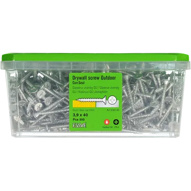 Gipsskruv GU 3,9x40 mm, 500st