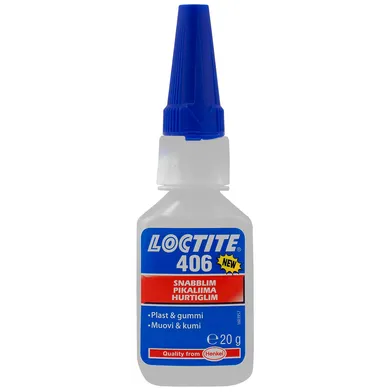 Superlim Plast Gummi Loctite 406 20 g