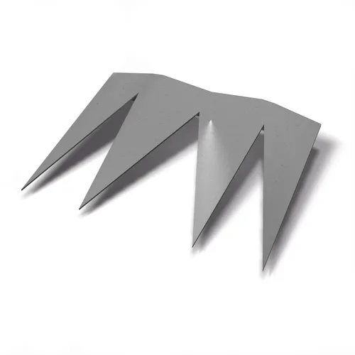 Tandad skarvplåt 100x120 mm