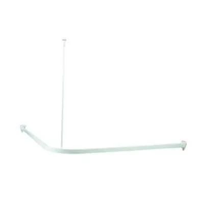 Duschdraperistång arrow, vinkel 900x1700 mm