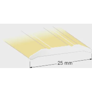 Skarvlist 25 mm 200 cm, Guld, Nr 4