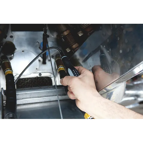 Böjbar hylsskruvmejsel för sexkantskruv Ergo 7 mm