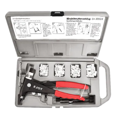 Nitmutter kit inkl. handverktyg EA2005/KIT