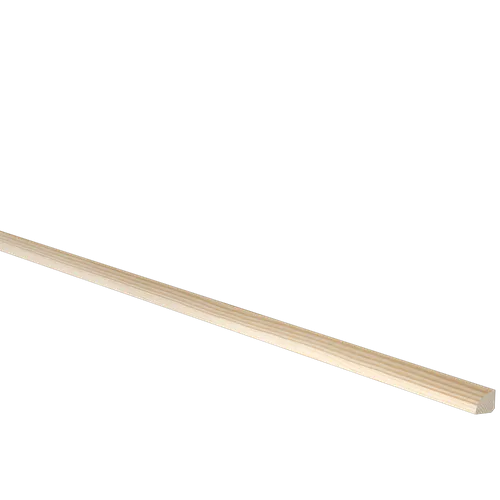 Kvartstav obehandlad furu 9x9 mm, 2400 mm