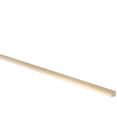 Kvartstav obehandlad furu 9x9 mm, 2400 mm