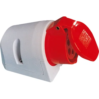 Vägguttag CEE 5-polig IP44, 16 A/400 V