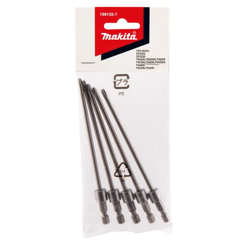 Bits till automatdel 130 mm PH2, 5-pack
