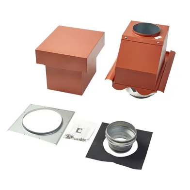 Frånluftshuv Jönåker Tegelröd, Plåt