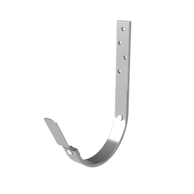 Rännkrok 125 mm L 160 mm, Silvermetallic