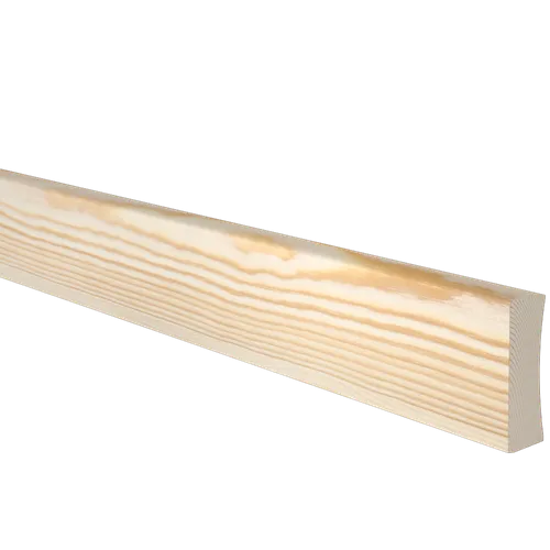 Sockel obehandlad furu 12x43 mm, Löpmeter