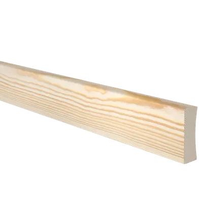 Sockel obehandlad furu 12x43 mm, Löpmeter