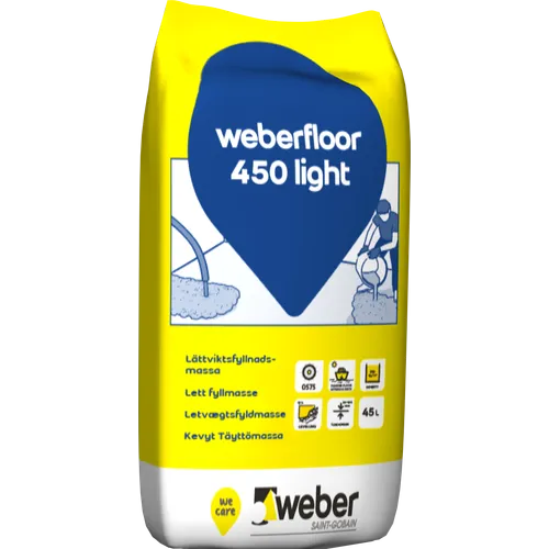 Golvspackel Floor 450 Light 45 l