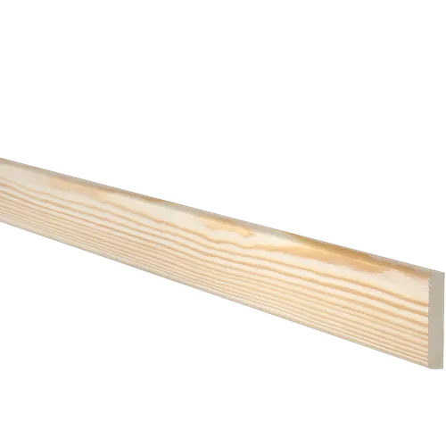 Foglist obehandlad furu 8x43 mm, Löpmeter