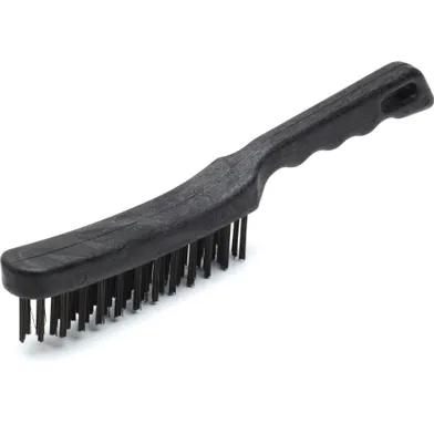 Stålborste plast 4-rad