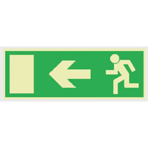 Utrymningsväg Supernova® Vänster 297x105 mm