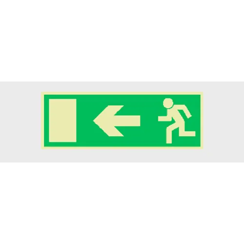 Utrymningsväg Supernova® Vänster 297x105 mm