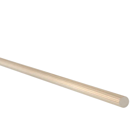 Rundstav obehandlad furu 21 mm, Löpmeter