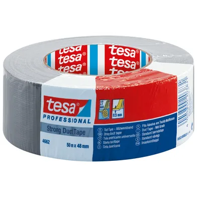 Stark vävtejp 230 Silver 48 mm, 50 m