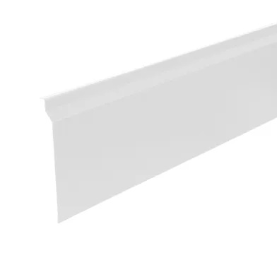 Tröskelplåt 75 mm 1500 mm, Vit