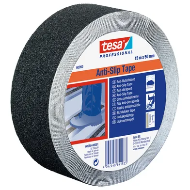 Halkskyddstejp Professional 50 mm, 15 m, Svart