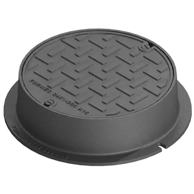 Brunnsbetäckning med lock ø 300 mm