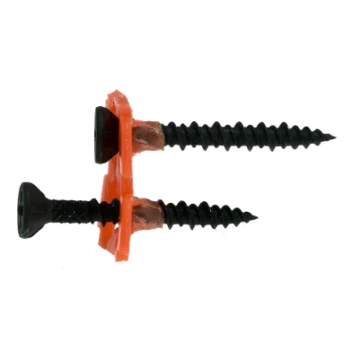 Träfiberskivskruv kombi, bandad 3,9x40 mm, Fosfaterad, 1000 st/frp