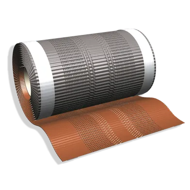 Nock- & Valmtätning 300 mm 5 m, Tegelröd