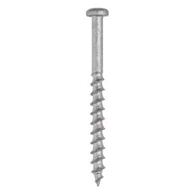 Lättbetongskruv RM C4 8,0x65 mm, kullrig, 100 st/frp