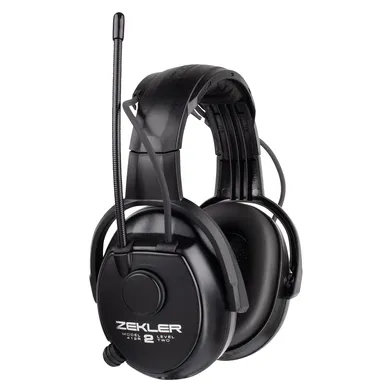 Hörselkåpa Zekler 412R Svart
