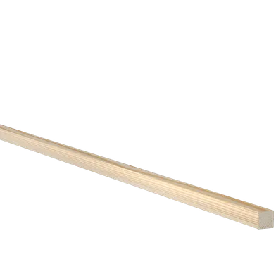 Planhyvlad obehandlad furu 15 mm 15x15 mm, 1000 mm