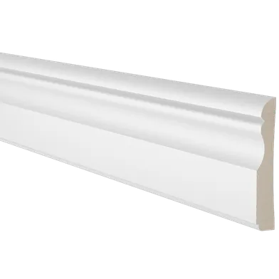 Allmogefoder vitmålad furu 15x95 mm, 4400 mm