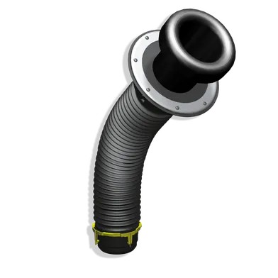 Flexirör & kragrör Svart