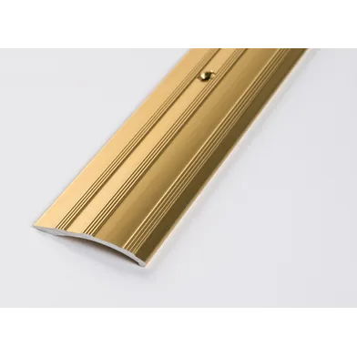 Nivålist 0-15 mm Rillad 200 cm, Guld, Nr 22