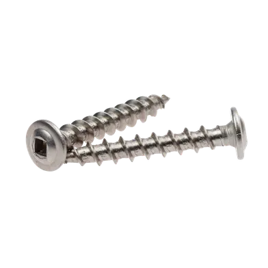 Rännkrokskruv rostfri, A2:C4 4,8x35 mm, 250 st/frp