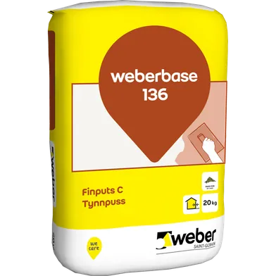 Finputsbruk Base 136 C 20 kg