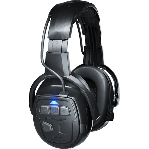 Hörselkåpa Sonic 540 Hjässbygel, Svart