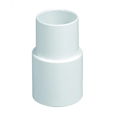 Övergång/förminskning, vit 32x40 mm, limning