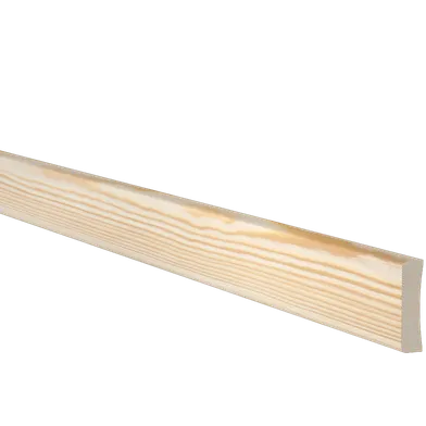 Foder obehandlad furu 12x43 mm, 2200 mm