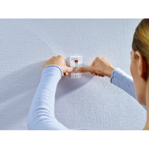 Självhäftande justerbarspik f. tapet & puts Max 2 kg, 2-pack