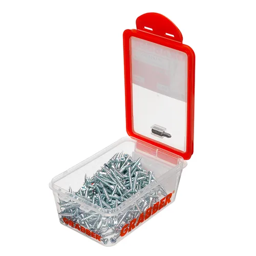 Spånskive-/sockelskruv Trä/Stål 3,8x28 mm, FZB, 250 st/frp