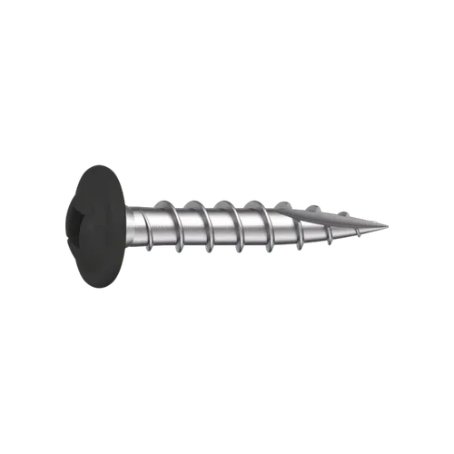 Fönsterbleckskruv rostfri, A4:C5 3,5x20 mm, Svart, 500 st/frp