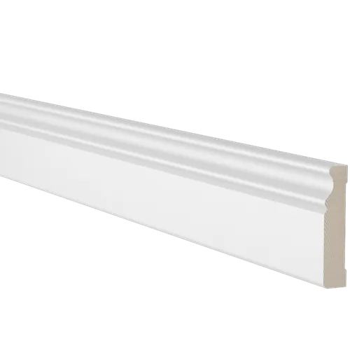 Allmogefoder vitmålad furu 15x69 mm, 4400 mm