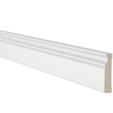 Allmogefoder vitmålad furu 15x69 mm, 4400 mm