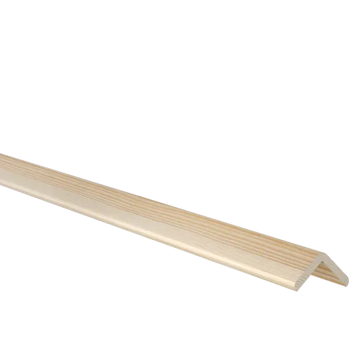 Hörnlist obehandlad furu 27x27 mm, 2700 mm